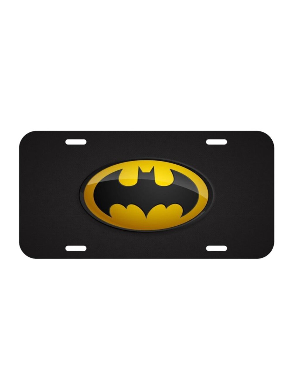 Batman Gotham Batmobile Superhero Bat man Vehicle License Plate Auto Car Tag